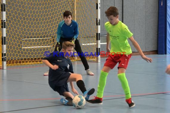 Sinsheim Futsal Kreismeisterschaften C-Junioren Sinsheim Gymnasiumhalle (© Siegfried Lörz)