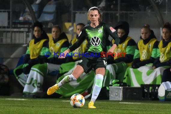 1.BL - Frauen - 19/20 - TSG 1899 Hoffenheim vs. VfL Wolfsburg (© Kraichgausport / Loerz)