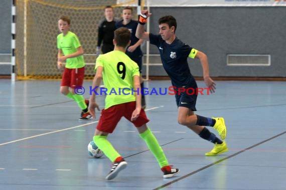 Sinsheim Futsal Kreismeisterschaften C-Junioren Sinsheim Gymnasiumhalle (© Siegfried Lörz)