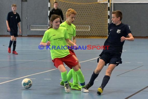 Sinsheim Futsal Kreismeisterschaften C-Junioren Sinsheim Gymnasiumhalle (© Siegfried Lörz)