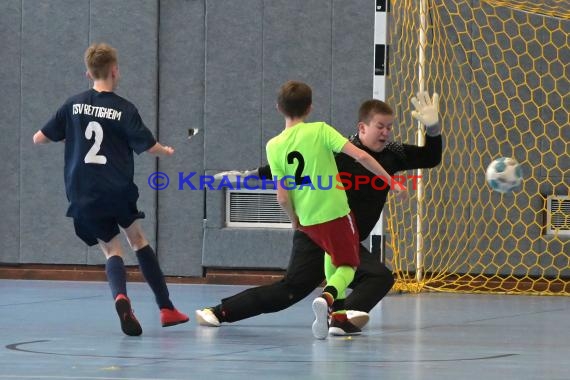 Sinsheim Futsal Kreismeisterschaften C-Junioren Sinsheim Gymnasiumhalle (© Siegfried Lörz)