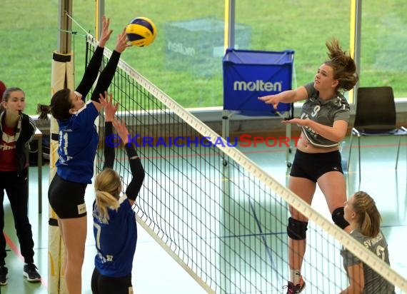 Volleyball Verbandsliga Damen SV Sinsheim-2 vs VSG Mannheim (© Siegfried)