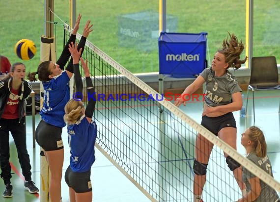 Volleyball Verbandsliga Damen SV Sinsheim-2 vs VSG Mannheim (© Siegfried)