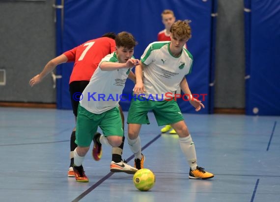 Sinsheim Futsal Kreismeisterschaften A-Junioren Sinsheim Gymnasiumhalle (© Siegfried Lörz)