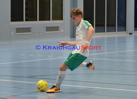 Sinsheim Futsal Kreismeisterschaften A-Junioren Sinsheim Gymnasiumhalle (© Siegfried Lörz)