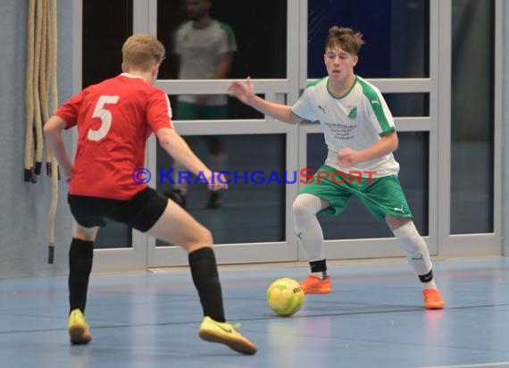 Sinsheim Futsal Kreismeisterschaften A-Junioren Sinsheim Gymnasiumhalle (© Siegfried Lörz)