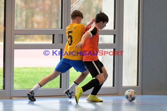 Sinsheim Futsal Kreismeisterschaften C-Junioren Sinsheim Gymnasiumhalle (© Siegfried Lörz)