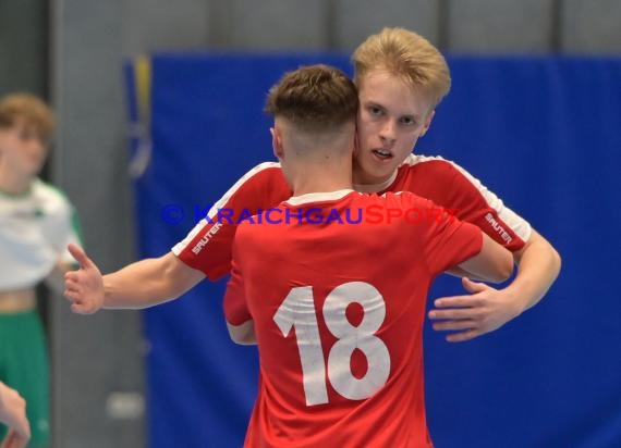 Sinsheim Futsal Kreismeisterschaften A-Junioren Sinsheim Gymnasiumhalle (© Siegfried Lörz)