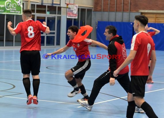 Sinsheim Futsal Kreismeisterschaften A-Junioren Sinsheim Gymnasiumhalle (© Siegfried Lörz)