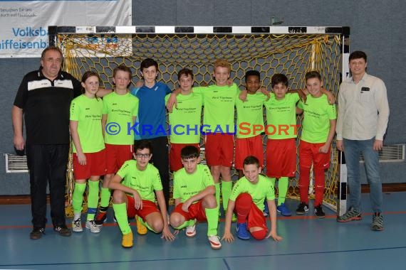 Sinsheim Futsal Kreismeisterschaften C-Junioren Sinsheim Gymnasiumhalle (© Siegfried Lörz)