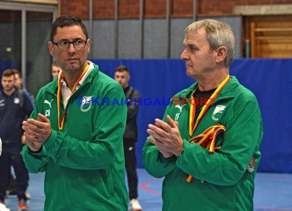 Sinsheim Futsal Kreismeisterschaften A-Junioren Sinsheim Gymnasiumhalle (© Siegfried Lörz)