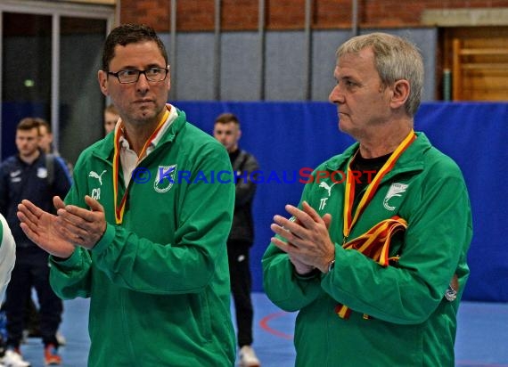 Sinsheim Futsal Kreismeisterschaften A-Junioren Sinsheim Gymnasiumhalle (© Siegfried Lörz)