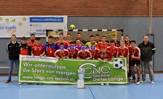 Sinsheim Futsal Kreismeisterschaften A-Junioren Sinsheim Gymnasiumhalle (© Siegfried Lörz)