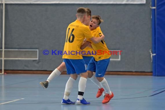 Sinsheim Futsal Kreismeisterschaften C-Junioren Sinsheim Gymnasiumhalle (© Siegfried Lörz)