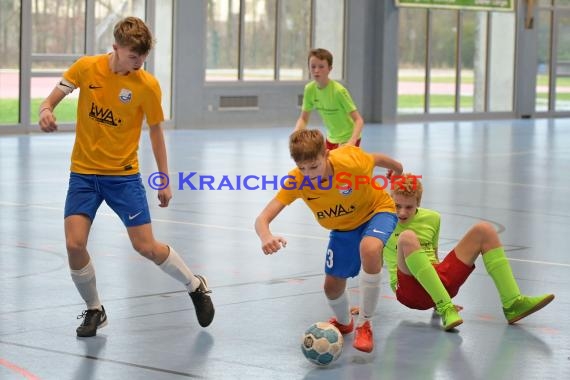 Sinsheim Futsal Kreismeisterschaften C-Junioren Sinsheim Gymnasiumhalle (© Siegfried Lörz)