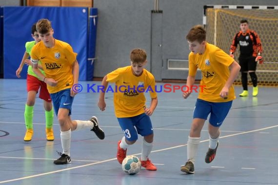 Sinsheim Futsal Kreismeisterschaften C-Junioren Sinsheim Gymnasiumhalle (© Siegfried Lörz)