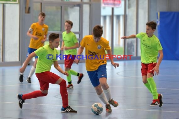 Sinsheim Futsal Kreismeisterschaften C-Junioren Sinsheim Gymnasiumhalle (© Siegfried Lörz)