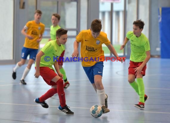 Sinsheim Futsal Kreismeisterschaften C-Junioren Sinsheim Gymnasiumhalle (© Siegfried Lörz)