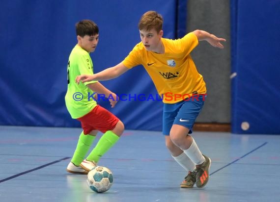 Sinsheim Futsal Kreismeisterschaften C-Junioren Sinsheim Gymnasiumhalle (© Siegfried Lörz)