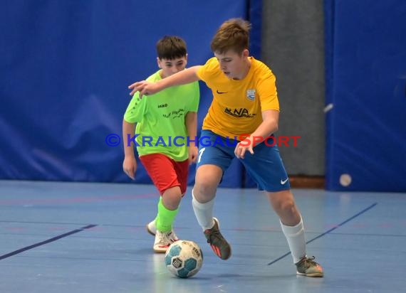 Sinsheim Futsal Kreismeisterschaften C-Junioren Sinsheim Gymnasiumhalle (© Siegfried Lörz)