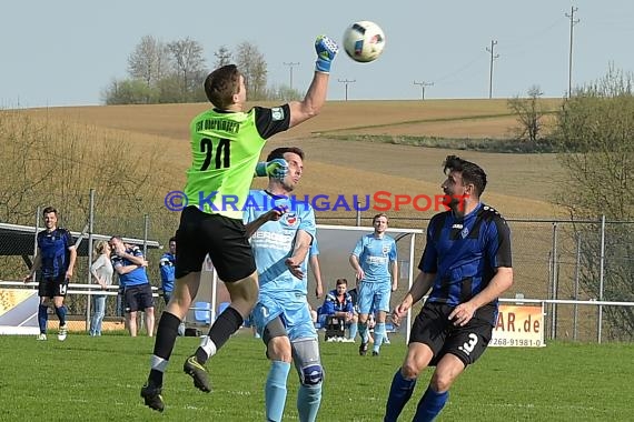 Landesliga Rhein Neckar TSV Obergimpern vs Waldhof Mannheim II 01.04.2017 (© Siegfried)