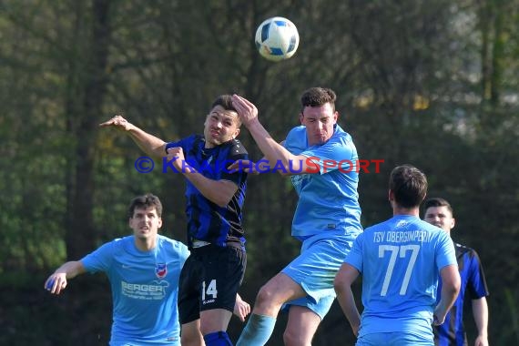 Landesliga Rhein Neckar TSV Obergimpern vs Waldhof Mannheim II 01.04.2017 (© Siegfried)