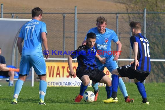 Landesliga Rhein Neckar TSV Obergimpern vs Waldhof Mannheim II 01.04.2017 (© Siegfried)