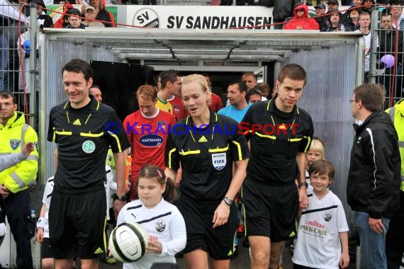 Fußball 3.Bundesliga 38. Spieltag SV Sandhausen gegen 1.Fc Heidenheim 05.05.2012 (© Kraichgausport / Loerz)