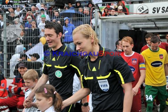 Fußball 3.Bundesliga 38. Spieltag SV Sandhausen gegen 1.Fc Heidenheim 05.05.2012 (© Kraichgausport / Loerz)