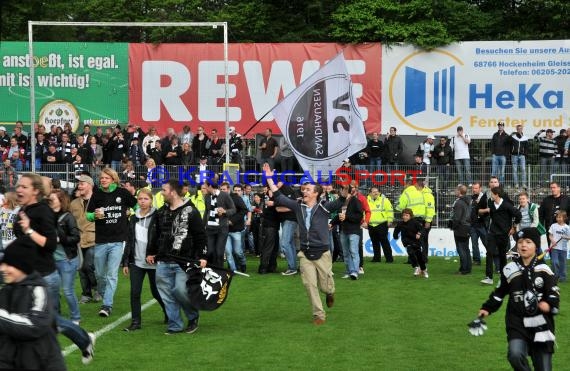 Fußball 3.Bundesliga 38. Spieltag SV Sandhausen gegen 1.Fc Heidenheim 05.05.2012 (© Kraichgausport / Loerz)