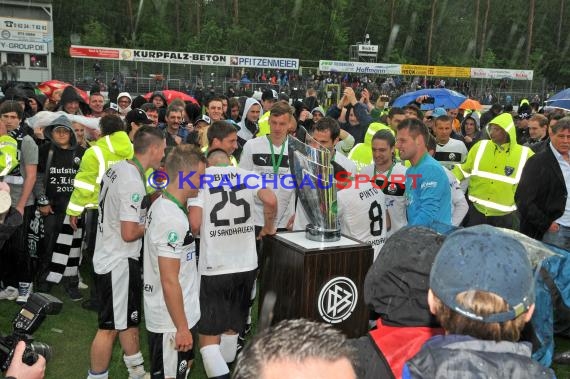 Fußball 3.Bundesliga 38. Spieltag SV Sandhausen gegen 1.Fc Heidenheim 05.05.2012 (© Kraichgausport / Loerz)