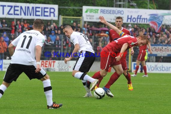 Fußball 3.Bundesliga 38. Spieltag SV Sandhausen gegen 1.Fc Heidenheim 05.05.2012 (© Kraichgausport / Loerz)