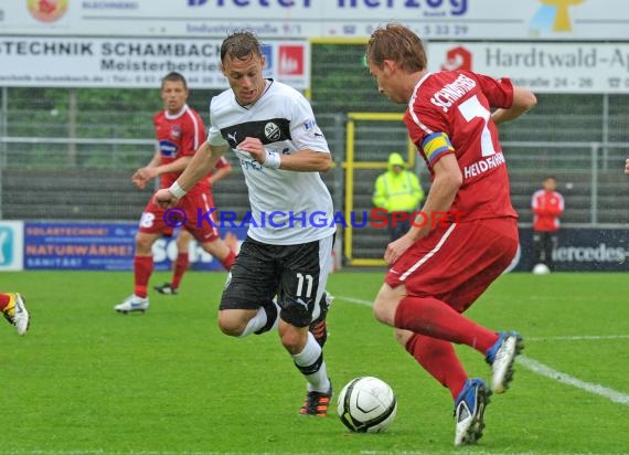 Fußball 3.Bundesliga 38. Spieltag SV Sandhausen gegen 1.Fc Heidenheim 05.05.2012 (© Kraichgausport / Loerz)