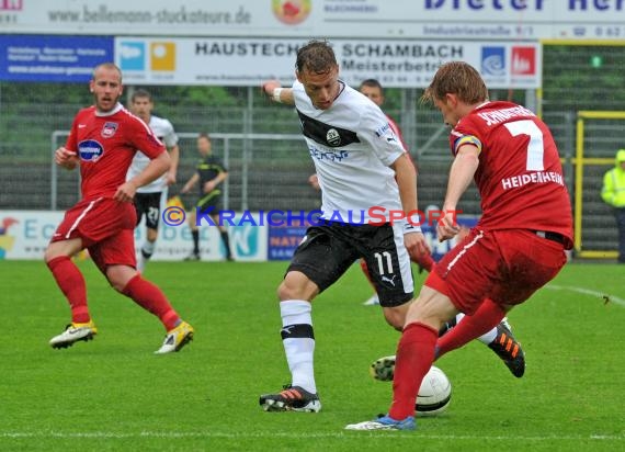 Fußball 3.Bundesliga 38. Spieltag SV Sandhausen gegen 1.Fc Heidenheim 05.05.2012 (© Kraichgausport / Loerz)