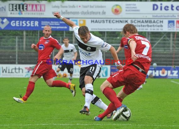 Fußball 3.Bundesliga 38. Spieltag SV Sandhausen gegen 1.Fc Heidenheim 05.05.2012 (© Kraichgausport / Loerz)