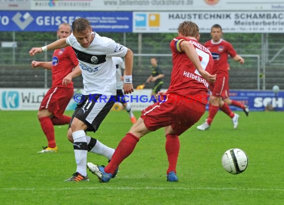 Fußball 3.Bundesliga 38. Spieltag SV Sandhausen gegen 1.Fc Heidenheim 05.05.2012 (© Kraichgausport / Loerz)