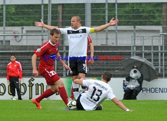 Fußball 3.Bundesliga 38. Spieltag SV Sandhausen gegen 1.Fc Heidenheim 05.05.2012 (© Kraichgausport / Loerz)