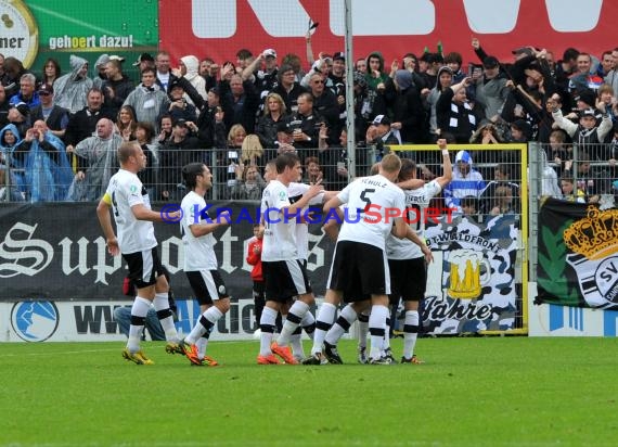 Fußball 3.Bundesliga 38. Spieltag SV Sandhausen gegen 1.Fc Heidenheim 05.05.2012 (© Kraichgausport / Loerz)