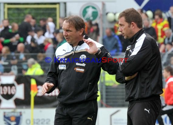 Fußball 3.Bundesliga 38. Spieltag SV Sandhausen gegen 1.Fc Heidenheim 05.05.2012 (© Kraichgausport / Loerz)