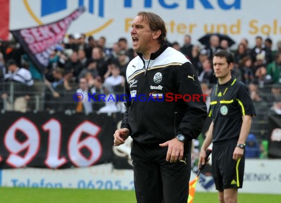 Fußball 3.Bundesliga 38. Spieltag SV Sandhausen gegen 1.Fc Heidenheim 05.05.2012 (© Kraichgausport / Loerz)