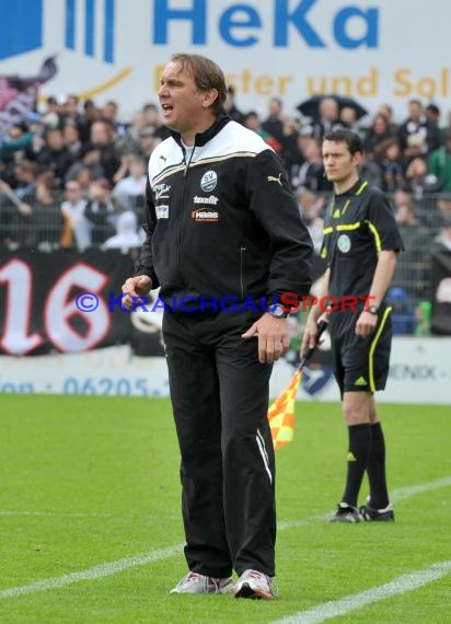 Fußball 3.Bundesliga 38. Spieltag SV Sandhausen gegen 1.Fc Heidenheim 05.05.2012 (© Kraichgausport / Loerz)