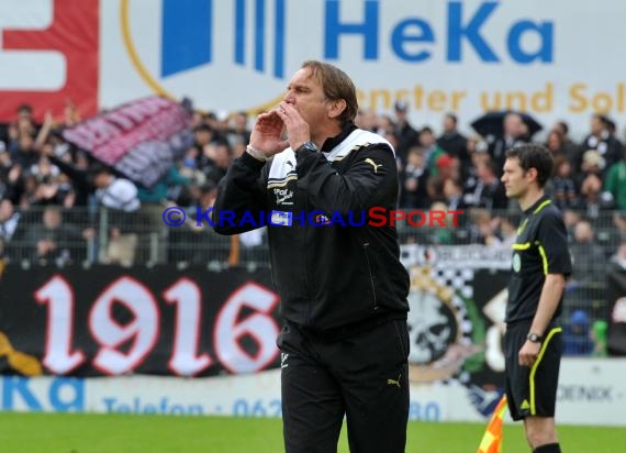 Fußball 3.Bundesliga 38. Spieltag SV Sandhausen gegen 1.Fc Heidenheim 05.05.2012 (© Kraichgausport / Loerz)