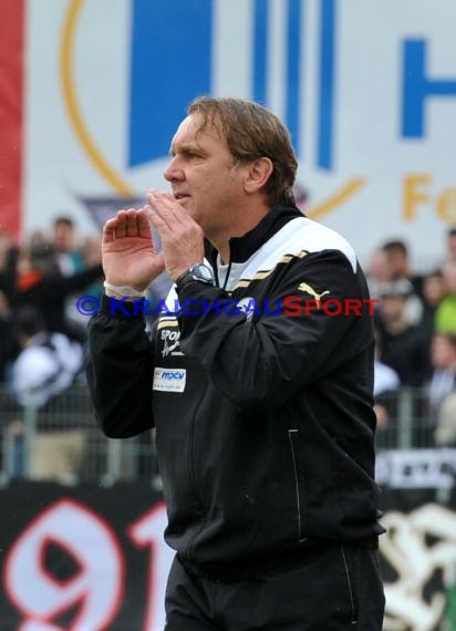 Fußball 3.Bundesliga 38. Spieltag SV Sandhausen gegen 1.Fc Heidenheim 05.05.2012 (© Kraichgausport / Loerz)