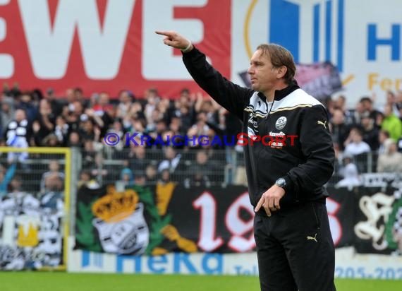 Fußball 3.Bundesliga 38. Spieltag SV Sandhausen gegen 1.Fc Heidenheim 05.05.2012 (© Kraichgausport / Loerz)