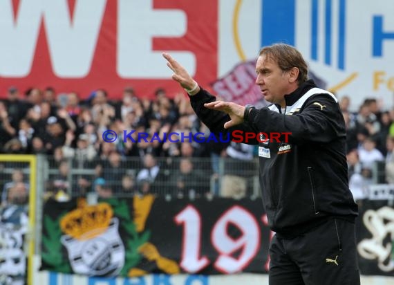 Fußball 3.Bundesliga 38. Spieltag SV Sandhausen gegen 1.Fc Heidenheim 05.05.2012 (© Kraichgausport / Loerz)