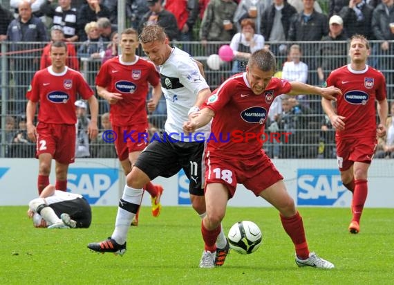 Fußball 3.Bundesliga 38. Spieltag SV Sandhausen gegen 1.Fc Heidenheim 05.05.2012 (© Kraichgausport / Loerz)