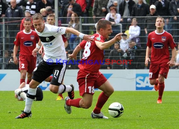 Fußball 3.Bundesliga 38. Spieltag SV Sandhausen gegen 1.Fc Heidenheim 05.05.2012 (© Kraichgausport / Loerz)