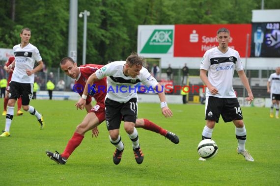 Fußball 3.Bundesliga 38. Spieltag SV Sandhausen gegen 1.Fc Heidenheim 05.05.2012 (© Kraichgausport / Loerz)