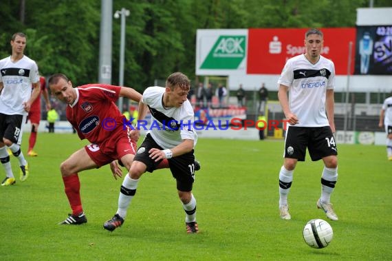 Fußball 3.Bundesliga 38. Spieltag SV Sandhausen gegen 1.Fc Heidenheim 05.05.2012 (© Kraichgausport / Loerz)