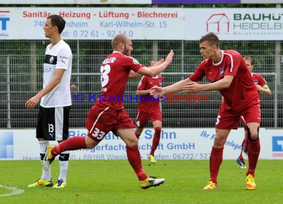 Fußball 3.Bundesliga 38. Spieltag SV Sandhausen gegen 1.Fc Heidenheim 05.05.2012 (© Kraichgausport / Loerz)